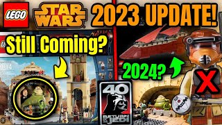 Is The 2023 LEGO Star Wars JABBA PALACE LEAK CANCELLED Full Update [upl. by Basso]