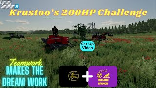 Setting Up krustoos Calmlands200HPChallenge [upl. by Okiek]