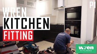 Wren Kitchen Fitting P1 [upl. by Nnylcaj]