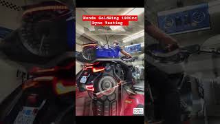 Honda GoldWing 1800cc Dyno Testing honda goldwing shorts [upl. by Hardman133]