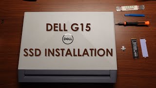 DELL G15 5515 SSD INSTALLATION [upl. by Logan505]