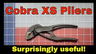 Knipex Cobra XS Water Pump Pliers 87 00 100 [upl. by Ellenej]