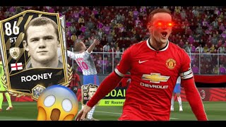 ROONEY IS THE BEST ICON IN FIFA MOBILE [upl. by Mchugh]