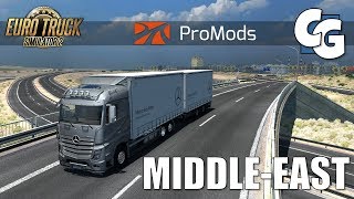 ETS2  ProMods MiddleEast Addon Pack [upl. by Inat296]