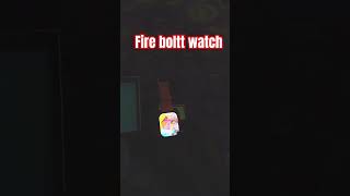 Fire Boltt watch unboxingwatch fireboltt reels review shorts [upl. by Amikan]