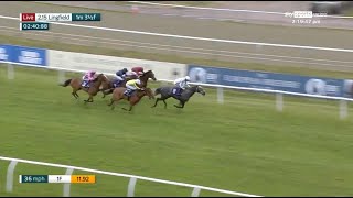 Sherbet Lemon is shock 281 winner in the Lingfield Oaks Trial [upl. by Melnick]