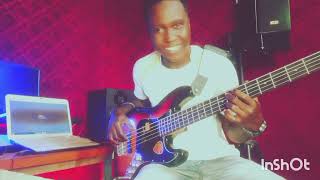 Runing through C D E F G Arpeggios arpeggios fender bass [upl. by Nahgrom857]