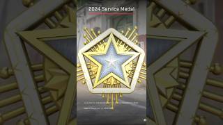 Unlocking the 2024 Service Medal in CS2🏅🤩 [upl. by Ynoffit57]