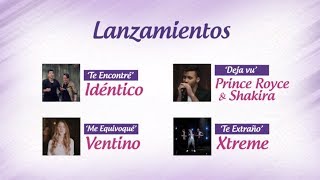 Nuevos lanzamientos Ventino Idéntico Prince Royce y Xtreme [upl. by Yadseut]