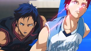 Akashi vs Aomine  Whos Better  Kurokos Basketball 4K UHD [upl. by Assirak]