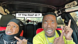 The OPPS 🔫💥 My ROOF Off To see LiiRaed Reaction Must Watch [upl. by Sanson]