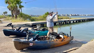 Tiny Galveston marsh hidden in plain sight with hungry fish S7 E6 [upl. by Jolee]