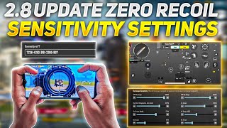 28🔥BGMI Sensitivity Settings Bgmi Sensitivity Code Zero Recoil Sensitivity For Bgmi Pubg [upl. by Niatsirhc]