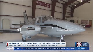 Fairmont State University gets a new plane [upl. by Ttereve]