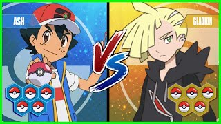 Pokemon Battle Pedia Ash Vs Gladion [upl. by Kai]