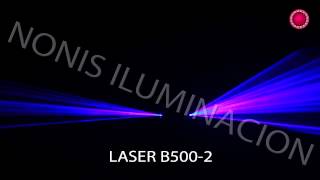 LASER DOBLE SALIDA AZUL DE 500 MW REALES BIG DIPPER  MODELO B500  2 [upl. by Ultann]