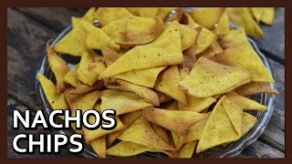 Kurkure Nachos without Frying Homemade Nachos  Loaded Nachos Crispy Nachos Recipe Healthy Kadai [upl. by Irrep331]