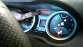 How to reset service light on a renault megane2 16 16 valve 2004 model [upl. by Ecinerev]