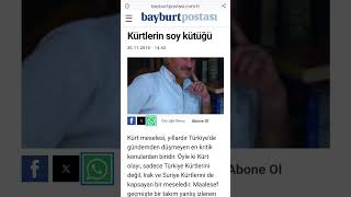 Kürtlerin soy kütüğü  httpswwwbayburtpostasicomtrkurtlerinsoykutugu [upl. by Philippa]