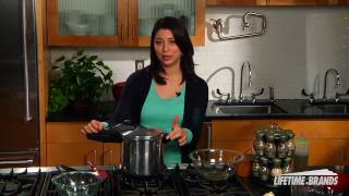 Hoffritz Dual Setting Pressure Cooker by Lifetime Brands [upl. by Raddi265]