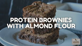 Protein Brownies with Almond Flour [upl. by Kato13]