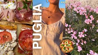 italy chronicles 🍝  exploring puglia good food amp relaxing [upl. by Ettedanreb]