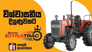 TAFE Dyna Track 4WD Tractor Review  Part 01 [upl. by Groeg105]