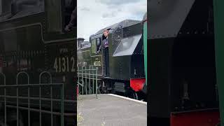 IVATT 2MT 41312 leaving ropley station the watercress line [upl. by Sonnie722]