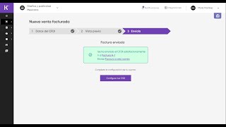¿Cómo facturar con CIEC y CSD en Konfío Gestión [upl. by Ettelloc514]