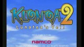 Klonoa 2 Lunateas Veil Intro Namco Playstation 2 Pal Version [upl. by Ednalrim752]