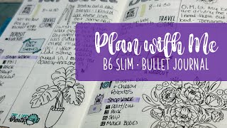 Plan with Me  Stalogy B6 slim Bullet Journal  This could be planner peace [upl. by Heck953]