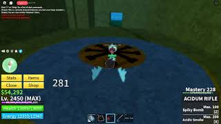 Electric Claw  Dark  Acidum Rifle  Soul Cane combo Blox fruits [upl. by Celle]