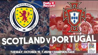 Scotland vs Portugal Live stream TV and kick off details for Nations League clash at Hampden Park [upl. by Ahseela469]