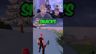 KID WANTS A SNACK 🥹 fortnite [upl. by Enyleve]