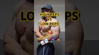 High Reps vs Low Reps Which Builds More Muscle Faster 💪🔥 ScienceBased [upl. by Sateia]