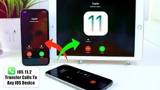 How to Transfer Calls between iOS Devices [upl. by Langille]