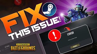 How to Fix PUBG quotFailed to Initialize Steamquot Error on PC  PUBG Steam Initialization Issue Solution [upl. by Cox]