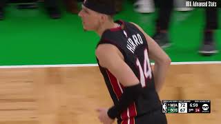 Tyler Herro 24 pts 5 reb 14 ast vs Boston Celtics  20240424 [upl. by Lechar]