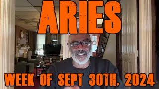 ARIES GENERAL WEEKLY ENERGIES SEPT 30TH 2024 [upl. by Enak]