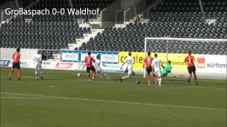 SG Sonnenhof Großaspach vs SV Waldhof Mannheim 07 [upl. by Rednasela]