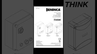 Manual Beninca Think Control Board  Beninca Think Control Unit  User and Manual [upl. by Ahsienroc165]