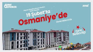 Osmaniye Deprem Konutları Kura Çekilişi [upl. by Lunette]