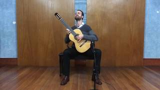 Prelude N 3 by VillaLobos  Felipe Garibaldi guitar [upl. by Fausta497]