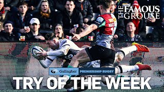 Try Of The Week  Sensational Saumaki Outstanding Odogwu amp More  Gallagher Premiership 202122 [upl. by Duleba]