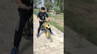 new dirt bike Mini Dirt Bike testing dirtbike short shorts [upl. by Yorle]