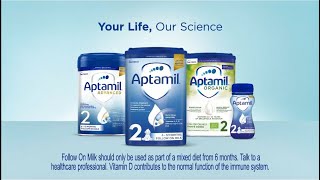 Aptamil Follow On Milk Your Life Our Science [upl. by Alaet]