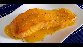 SALMÓN EN SALSA DE NARANJA [upl. by Trebuh600]