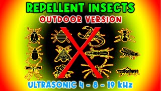 ANTI INSECTS REPELLENT SOUND ⛔🦟 KEEP INSECTS AWAY  ULTRASONIC SOUND [upl. by Eedebez302]