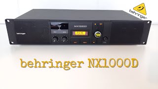 My New DEAD Behringer NX1000D DSP Pro Amplifier Full Review [upl. by Nnylaf]