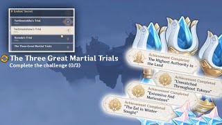 The Three Great Martial Trials Unlock 3 Hidden Island Enkanomiya World Quest  Genshin Impact 24 [upl. by Ahsinert]